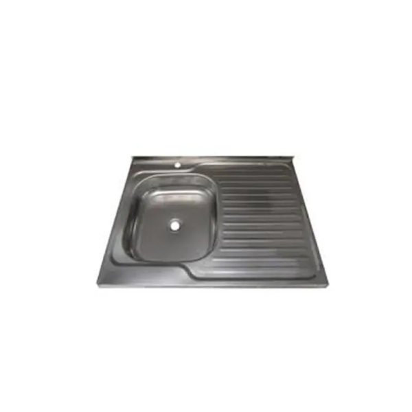 Мийка GLON 80x60 Polish ПОДВІЙНА товщина 0,8 mm накладна (GL0007)