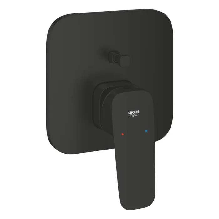 Змішувач одноважільний прихованого монтажу для ванни Grohe Cubeo з перемикачем на 2 положення (1017782430)