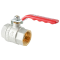 Кран кульовий ГГВ Koer Extreme KE.214-40 - 1 1/2" FF ручка "важіль" червона (KR5748)