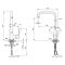 Змішувач для кухні Lidz Nicole 014F1 (k35) LDNIC014F1CRM22010 Chrome