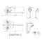 Змішувач для ванни Lidz Nicole 005 з поворотним виливом (з душовим гарнітуром) (k35) LDNIC005CRM22140 Chrome