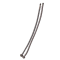 Гнучке підведення Champion FH-01-F1/2"xM10-50 нержавійка (пара) (AC0668)