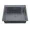 Мийка Zerix ZH5050-215 Nano-Black (3.0/0.8) з нержавіючої сталі (MX1582)
