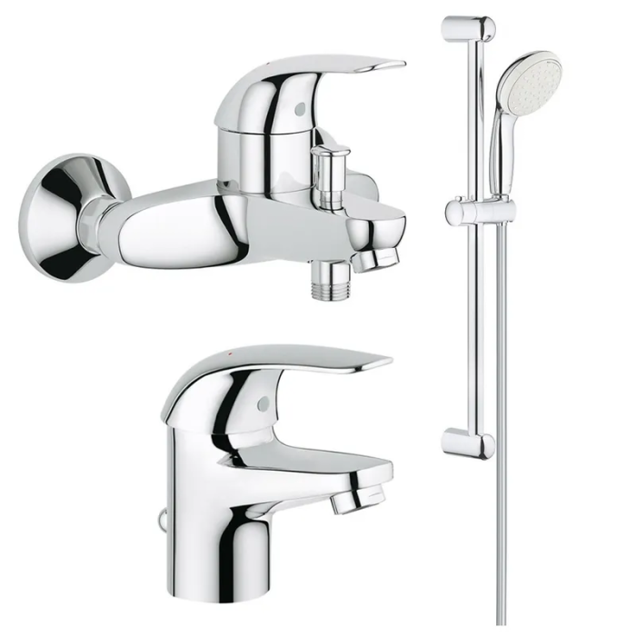 Набір змішувачів Grohe Euroeco для ванної (123226S)