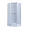 Душова кабіна Lidz Dozorca SC90x90.CRM.LOW.TR, скло прозоре 6 мм