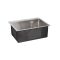 Мийка для кухні інтегрована Lidz Handmade H5045 (LDH5045BRU35383) Brushed Steel 3,0/1,0  мм