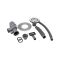 Мийка для кухні інтегрована Lidz Handmade H7844 (LDH7844LBRU35388) Brushed Steel 3,0/0,8 мм