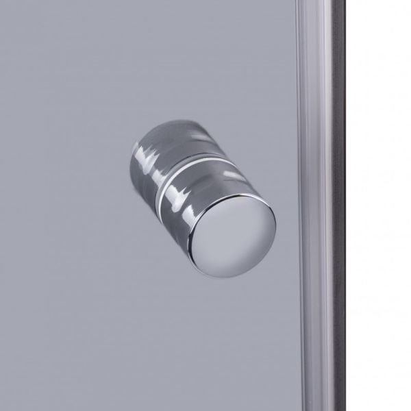 Lidz 4мм скляні двері тоновані Gray ŁATWA SC90x90.HIGH.GR