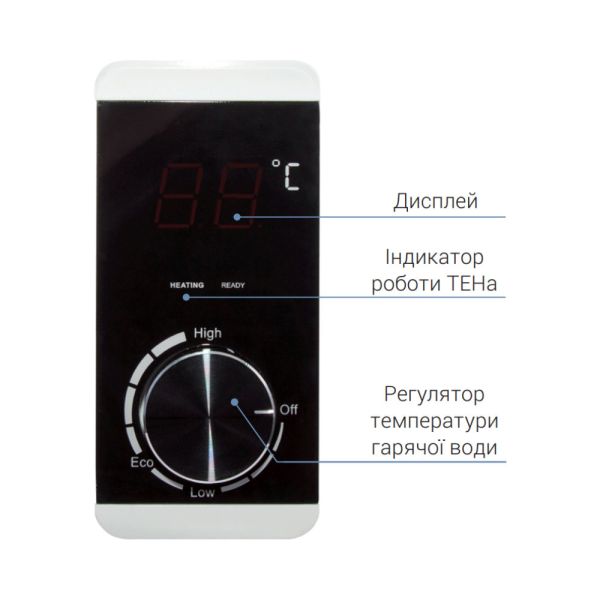 Водонагрівач електричний Thermo Alliance 50 л вертикальний, сухий ТЕН 2,0 кВт D50V20J2(D)K