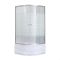 Lidz 4мм скляні двері з малюнком Linie WIEŻA SC90x90.HIGH.L