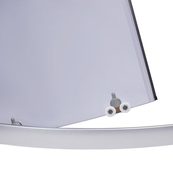 Lidz 4мм фіксоване скло тоноване Gray TANI SB90x90.LOW.GR