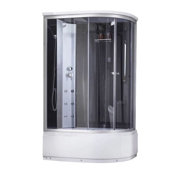 4мм мале фіксоване скло тоноване Gray TANI SBM120x80R.SAT.HIGH.GR Lidz