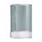 Lidz 4мм мале фіксоване скло матове праве Frost TANI SBM120x80R.HIGH.FR