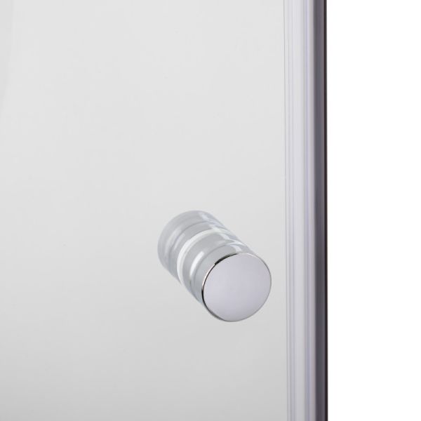 Lidz 4мм скляні двері прозорі ŁATWA SC90x90.HIGH.TR