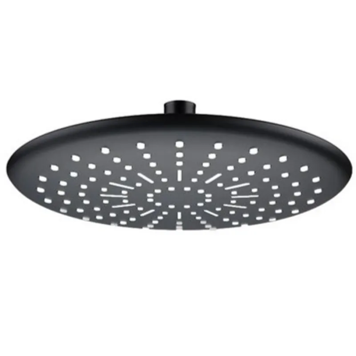 Лійка для душу стельова Mixxus SH-15-OH Black (230мм) (LE2783)