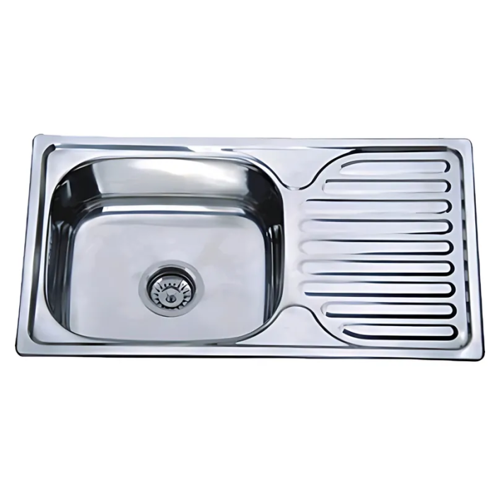 Мийка кухонна Zerix Z7642-08-180E (Satin) (ZX1602)