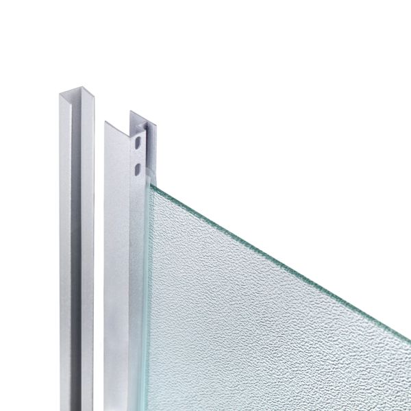 Душова кабіна Lidz Latwa SC90x90.SAT.MID.FR, скло Frost 4 мм без піддона