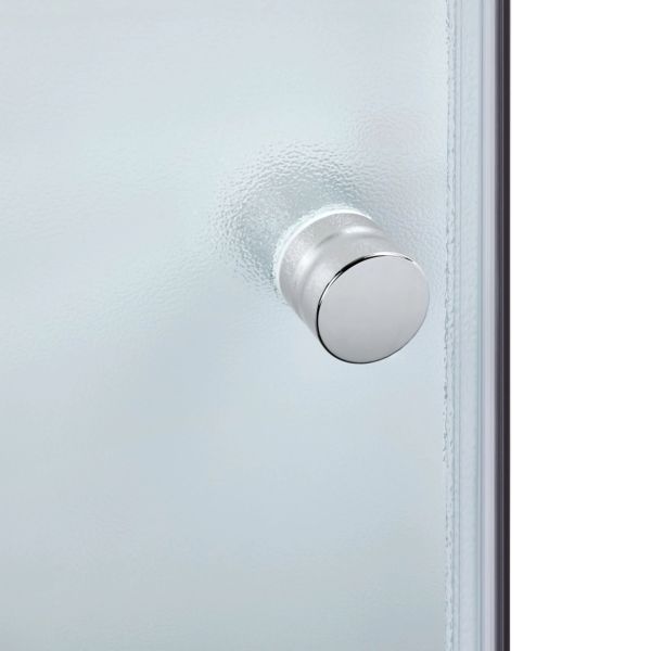 Душова кабіна Lidz Latwa SC90x90.SAT.MID.FR, скло Frost 4 мм без піддона