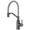 Змішувач для кухні MIXXUS PREMIUM GRAVITY 017 (NUT) GRAPHITE REFL.GRAY (Колір граф.+сил.вилив сірий) (MI8409)