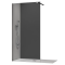 Душова перегородка Koer SR SP01-120x200-TR-01 Walk-In прозоре скло Easy Clean 8мм, хром (KR5394)