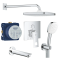 Набір для комплектації вани Grohe Eurocube з Tempesta Cube 250 (UA26417SC0)