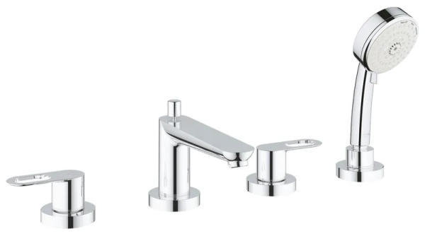 Змішувач на борт ванни на 4 отвори Grohe BauLoop (2511900A)