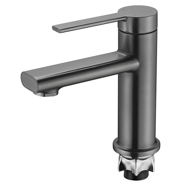 Змішувач для умивальника Mixxus Lord 001 Nut Graphite (Колір графіт) (MI7137)