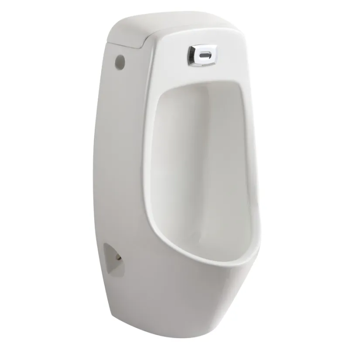 Пісуар підвісний Mixxus Premium BEVEL-1001 390x395x795mm з ІЧ-датчиком автоматичного змиву (MP6661)