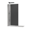 Душова перегородка Koer SR SP02-100x200-TR-01 Walk-In прозоре скло Easy Clean 8мм, хром (KR5395)