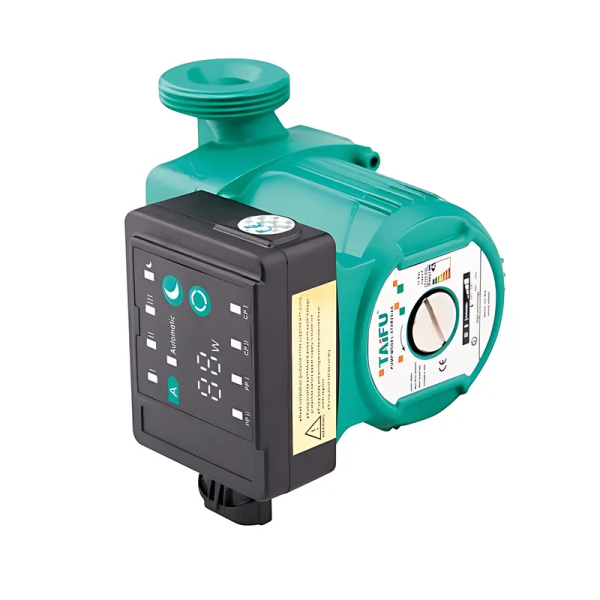 Насос циркуляційний енергозберігаючий Taifu star25/4A/130 Н=4М, Q=2,4кбМ, P=22Вт (з кабелем та гайками) (TF0053)