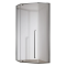 Душова кабіна без піддону Koer SR SC06-90x90x200-TR-07 прозоре скло Easy Clean 8мм, графіт (KR5366)