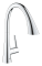 Змішувач для кухні з висувним виливом Grohe Zedra (32294002)