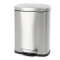 Відро для сміття з плавним закриттям прямокутне Mixxus Bevel-TC0105 SS Color 5л колір наржавійка (MI7086)