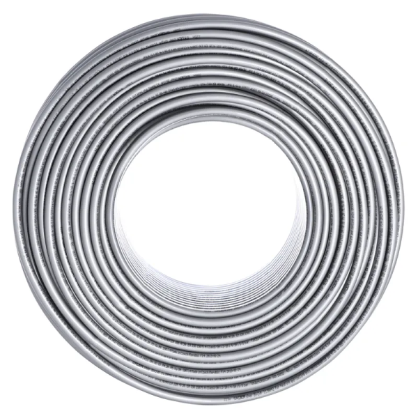Труба для теплої підлоги з кисневим бар'єром Koer PEX-B EVOH 16*2,0 (Silver) (600 м) (KR2854)