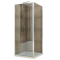 Душова кабіна без піддону Koer SR SC05-90x90x195-TR-01 прозоре скло Easy Clean 6мм, хром (KR5363)