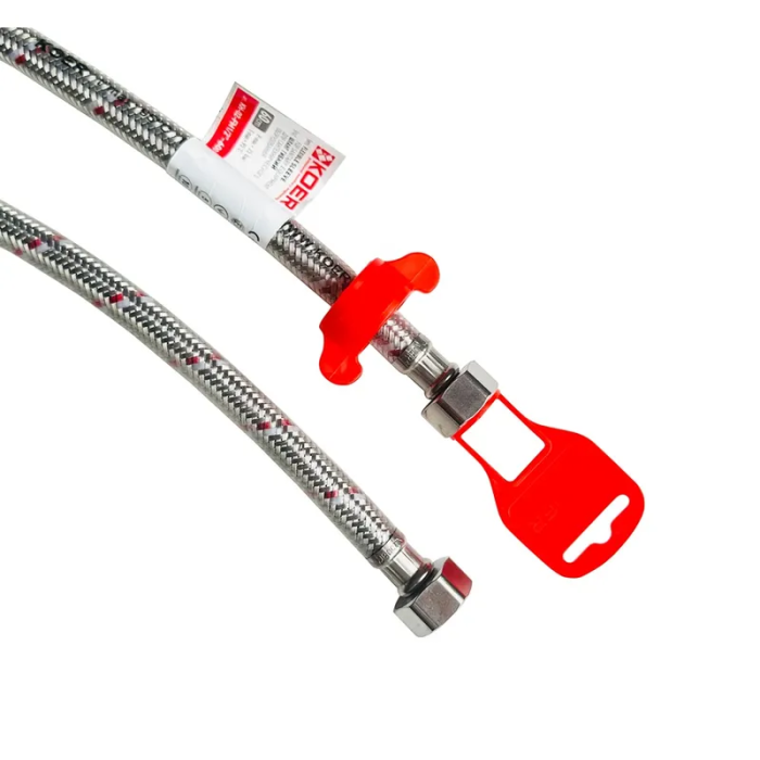 Гнучка підводка в силіконовій оболонці Koer KH-02-FF1/2"-1200 (KR3518)