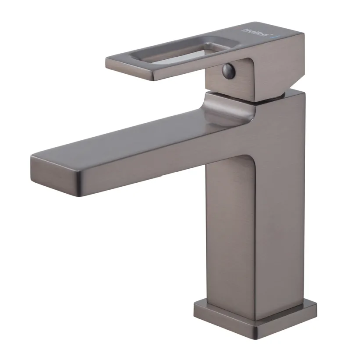Змішувач для умивальника Haiba Kant 001 Graphite (Колір графіт) (HB9664)