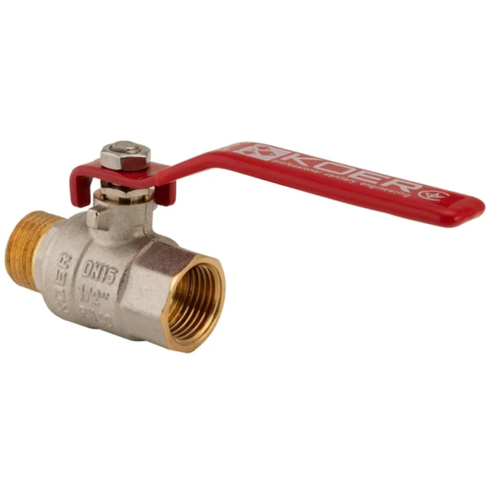 Кран кульовий Koer 1/2" ГШР (KR.215) (KR0037)
