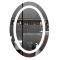 Дзеркало Mixxus PLAIN MV03-50x70 з Led Touch, Anti-fog, димером, регулятором яскравості (MI6664)