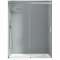 Двері в нішу Koer SR SD02-120x200-TR-01 прозоре скло Easy Clean 8мм, хром (KR5384)