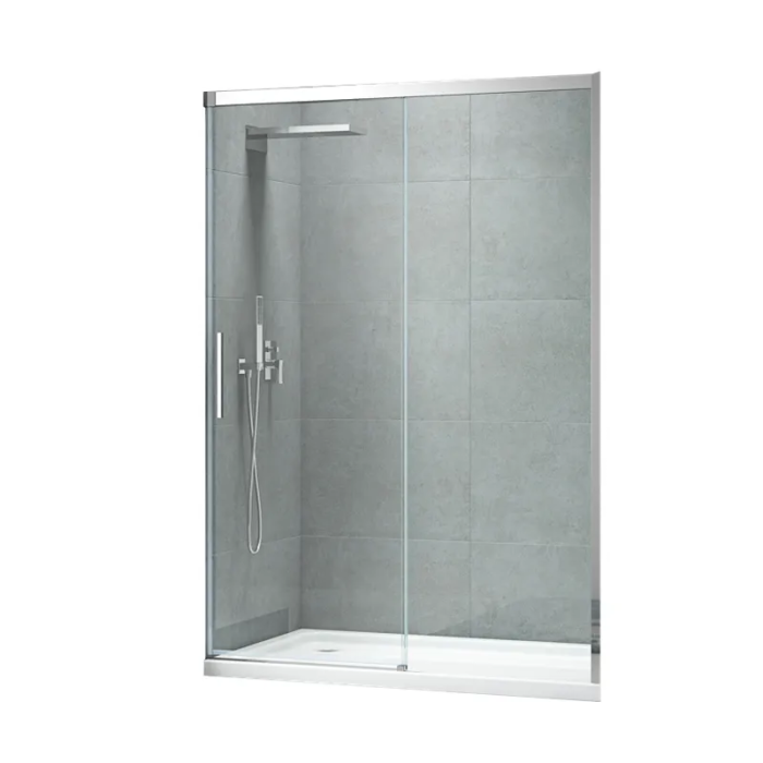 Двері в нішу Koer SR SD05-120x200-TR-01 прозоре скло Easy Clean 6мм, хром (KR5405)