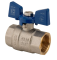 Кран кульовий Koer 3/4" ГГМ (KR.217.B) синій (KR2720)