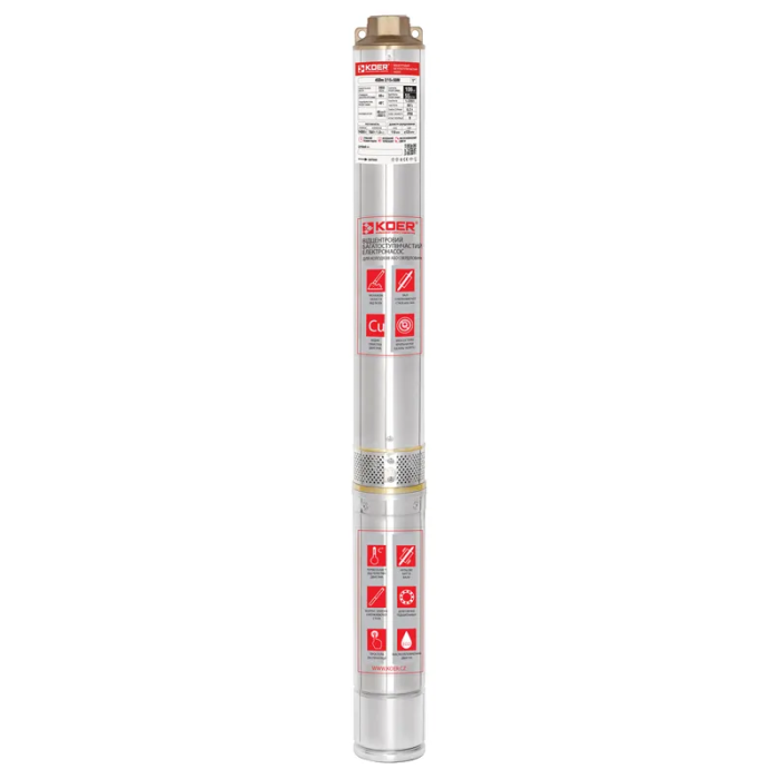 Центробіжний насос Koer 4SDM 2/15 + 50M + пульт (KP2636)