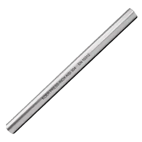 Труба Koer KQ.1218 L=2м Press-Inox AISI 304 18x1 (KR6273)