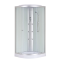 Бокс душовий з гідромасажем Mixxus STRONG SBH02-90x90x215-FB SATIN низький піддон (MI6890)