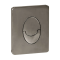 Панель змиву Koer KT-0606-07 157x198x10mm пластикова, кнопка закруглена (колір графіт) (KR5712)