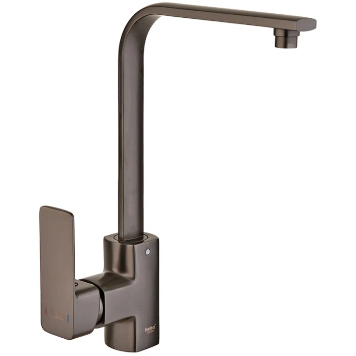 Змішувач для кухні Haiba Kubus 017 Graphite (HB4008)