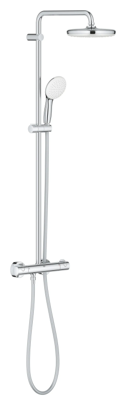 Душова система Grohe Tempesta System 210 з термостатом для настінного монтажу (26811001)