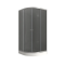 Душова кабіна з низьким піддоном Mixxus PLAIN SCT02-90x90x195-GR SATIN сіре тоноване скло 4мм (MI6898)