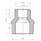 Муфта редукційна Нb 25x20 PPR Koer K0056.PRO (KP0066)